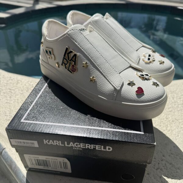 Karl Lagerfeld Paris Platform Slip-On talla 40