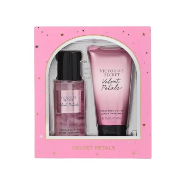 Set Victoria's Secret Velvet Petals – Body Mist + Body Lotion