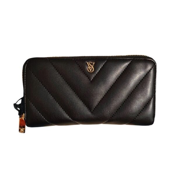 Billetera Victoria's Secret Acolchada Negra